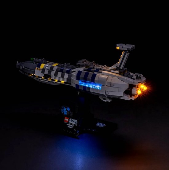 Light My Bricks - Verlichtingsset geschikt voor LEGO Star Wars Invisible Hand 75377