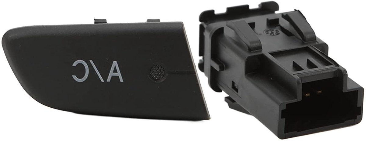 Allecto Plus - Schakelaar voor Airconditioning - Drukknop Met Cap - Vervanging - Geschikt voor Citroen C1 2005-2014 - Montage AC Unit.