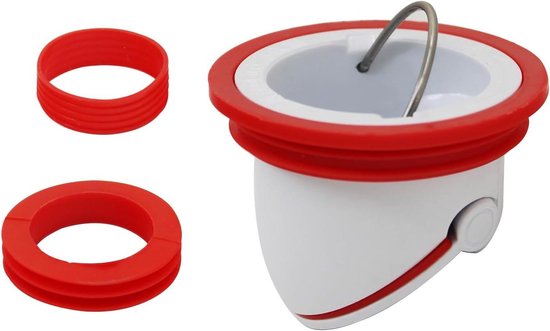 MNJR Afvoerfilter, afvoerstop, geurremmende aansluitingen voor de afvoer van de douchebodem voor badkamer, geen filter, geschikt voor het lekken van badkamer en keuken (blauw