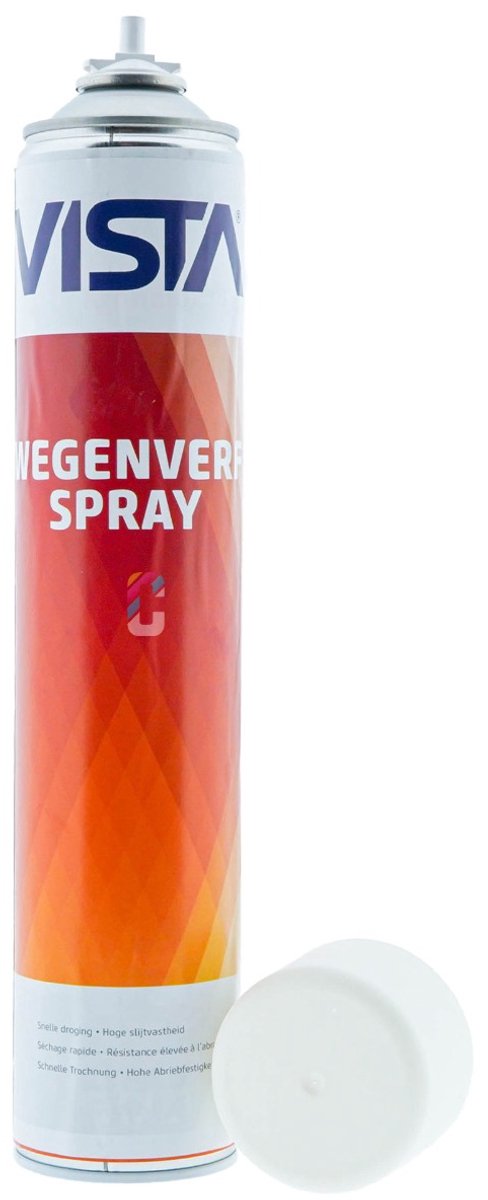 Vista 2K PU Wegenverf SPRAY - 0.5L