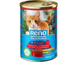 Reno Kattenvoer Natvoer Rund in saus 24 x 415g