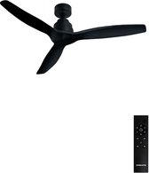 CREATE / UPWIND SAIL / Black XL plafondventilator / AC-motor, afstandsbediening, stil, timer