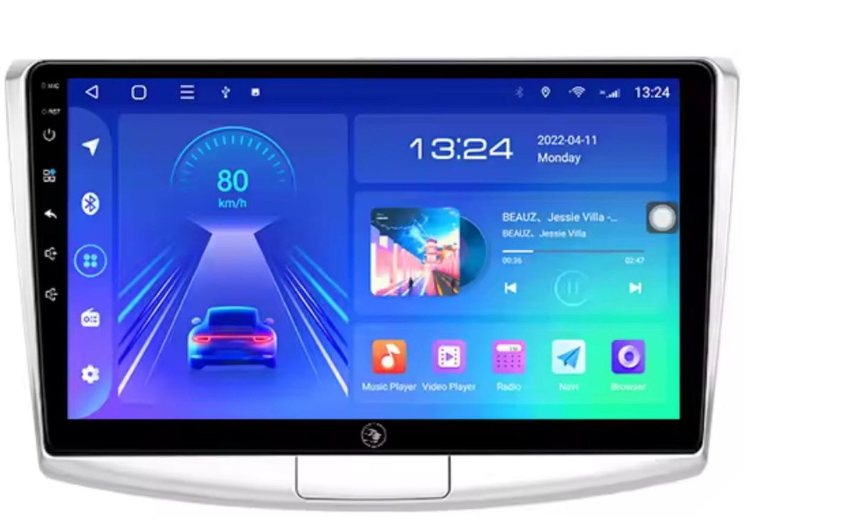 Volkswagen Passat 2005-2015 Android 10 navigatie multimediasysteem bluetooth usb wifi 1+16GB