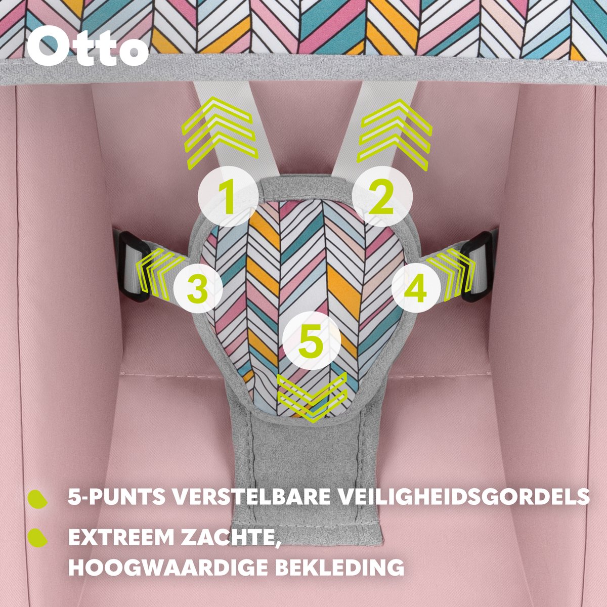 BrandLine Group Sp. z o.o. Lionelo Otto Wipstoel - Tot 9 kg thumbnail 6