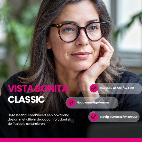 Lunette de lecture Vista Bonita Classic- Terra Cotta-+3.50