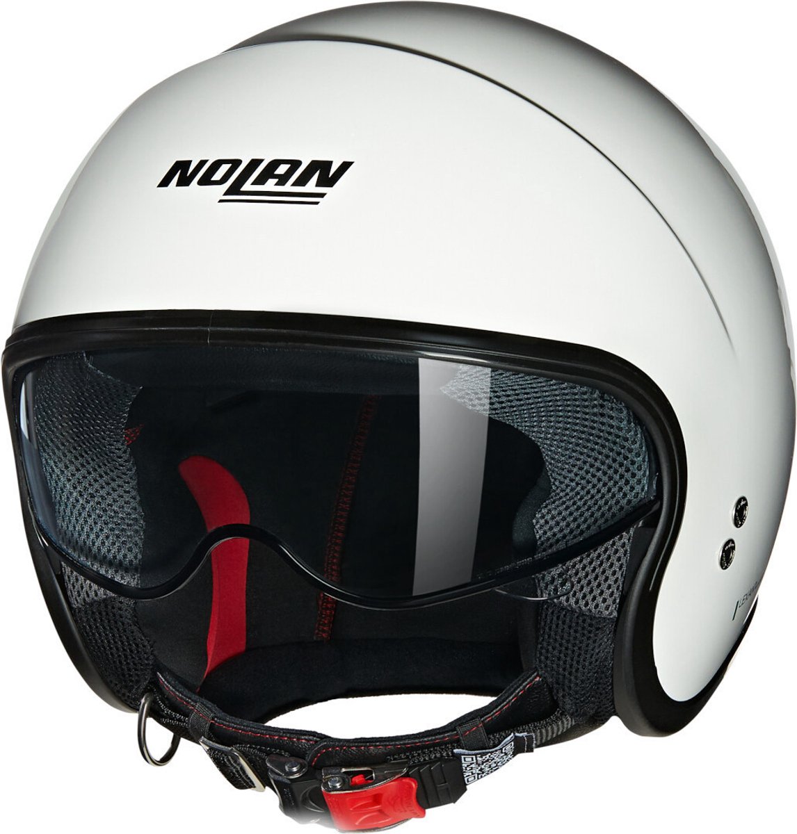 Nolan N21 06 Classico 305 Wit Metal Jethelm - Maat M - Helm