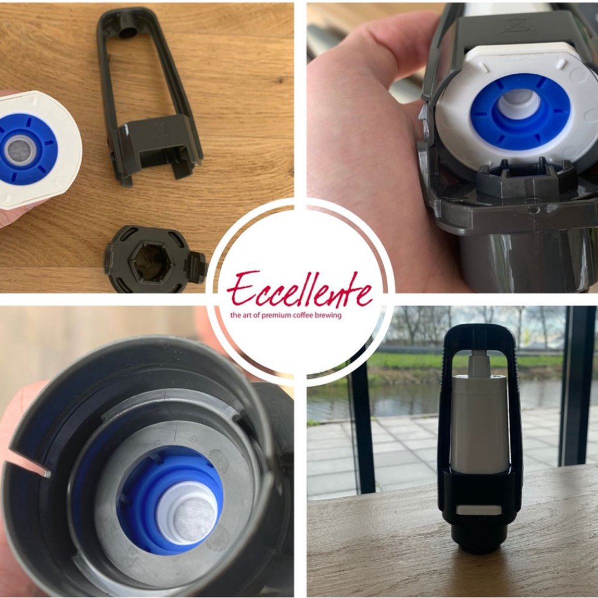 2x Eccellente Waterfilters voor Sage Barista Express - SES008 & BES008 Espressomachine - 2 stuks - voor Koffiemachines - Oracle - Dual Boiler - Solis - Duo Temp - Bambino Plus - 6 maanden gefilterd water - — afbeelding 4