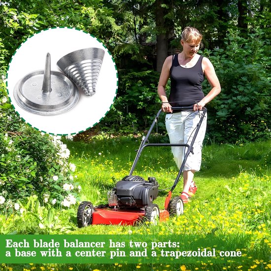 1 stuks - metalen precisiemes balanceer - universele grasmaaiermes balancer - balanceert messen na het slijpen - voor boormachine, boormachine — afbeelding 4
