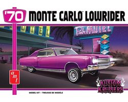 AMT Modelbouwpakket Auto - 1458 Chevrolet '70 Monte Carlo Lowrider - Kustom Kruisers - Amerikaanse Auto Plastic - 1:25 - Modelbouw