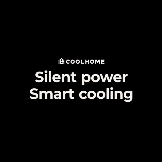 CoolHome CF2205 Ventilator - Stille torenventilator met afstandsbediening - Waaier met timer - Ventilator staand - Tower fan met dimbaar LED scherm - 96 cm - Zwart