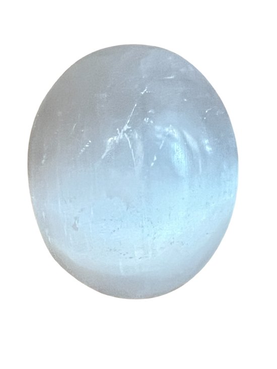 Witte, gladde seleniemkogel
