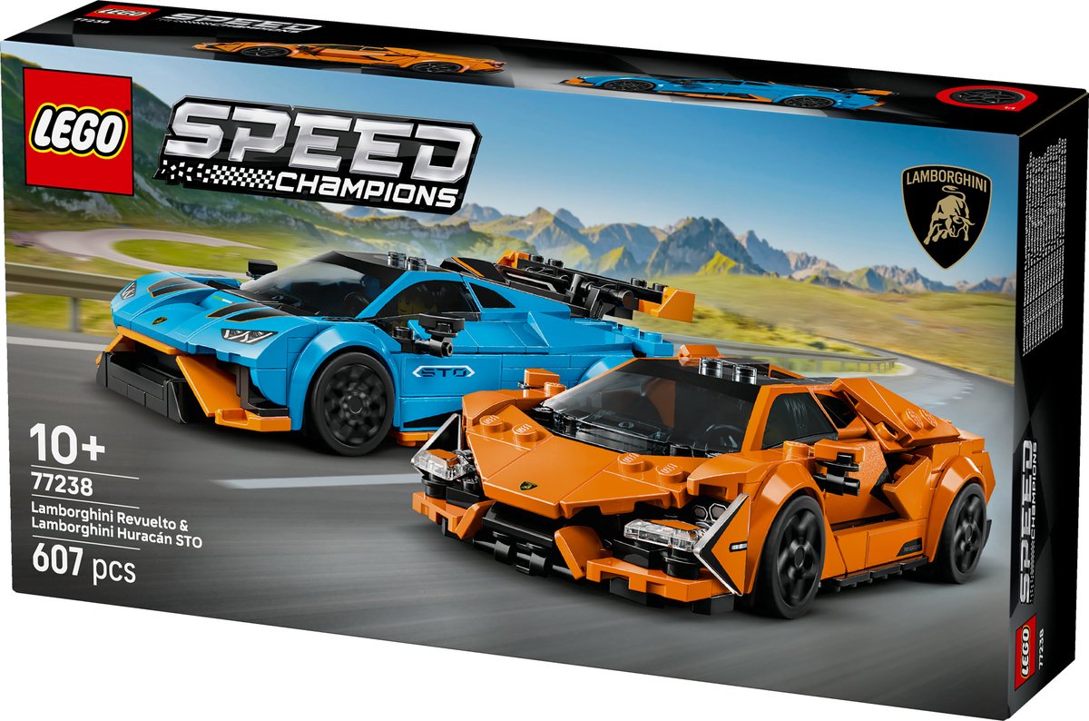 LEGO® Speed Champions Lamborghini Revuelto en Huracán STO - 77238 — afbeelding 16