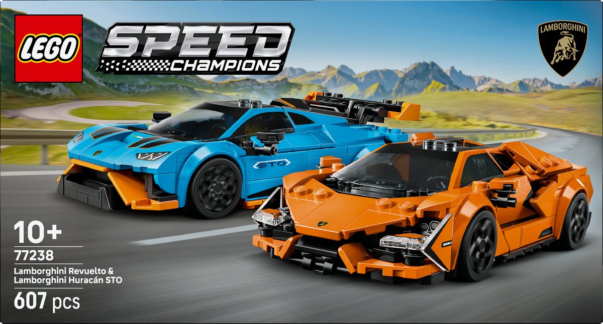 LEGO® Speed Champions Lamborghini Revuelto en Huracán STO - 77238 — afbeelding 11
