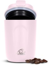 GOAT Outdoor Thermosbeker - Koffiebeker To Go - Travel Mug voor Koffie en Thee - Theebeker - 220 ML - RVS