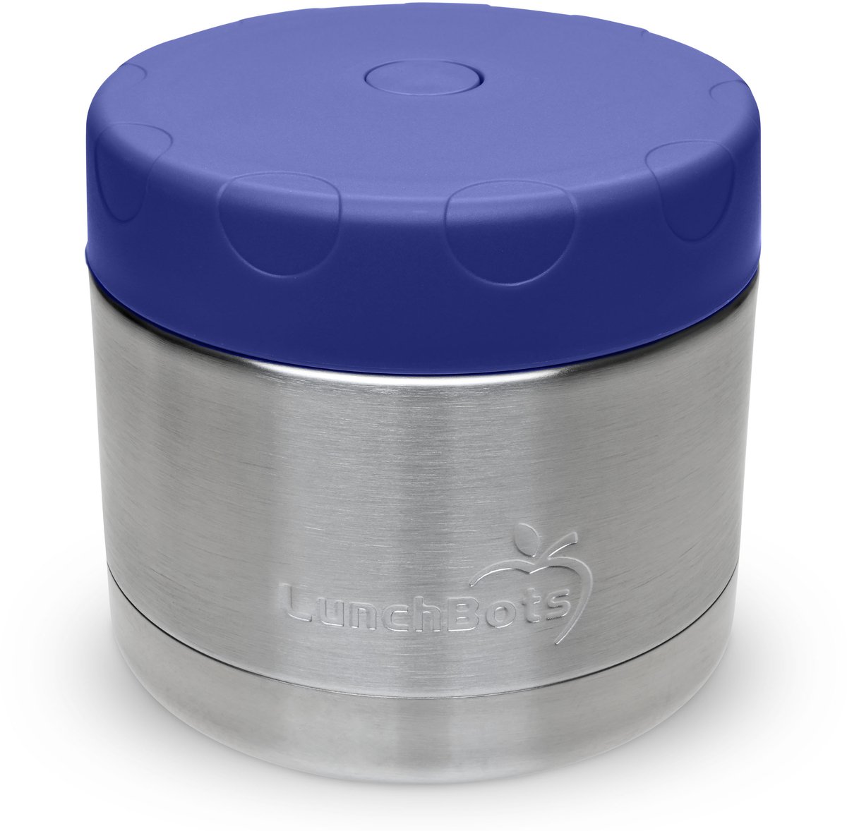 LunchBots - Wide Thermal 470ml - geïsoleerde rvs voedsel thermos - Navy