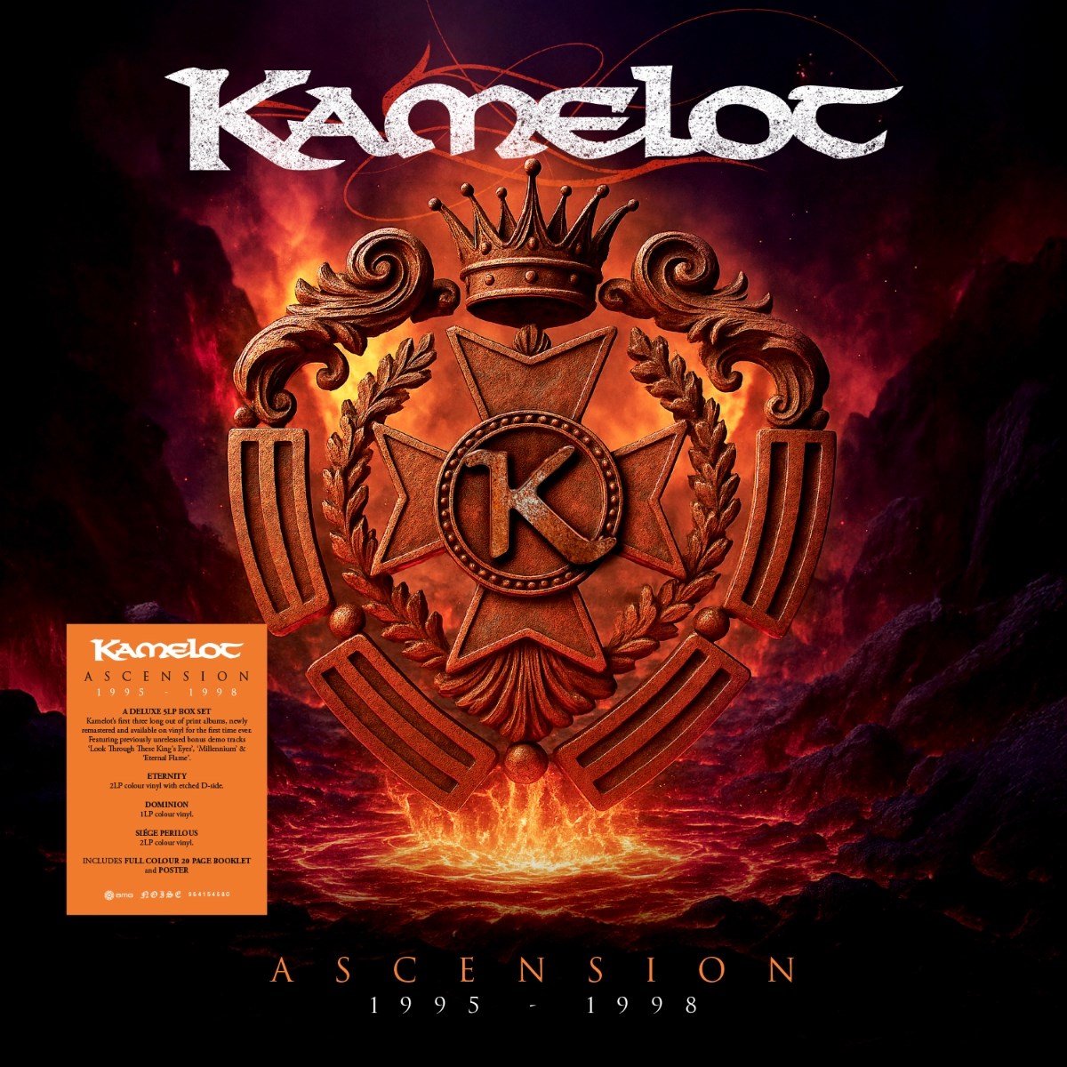 Kamelot - Ascension (1995 - 1998) (5 LP) (Coloured Vinyl)