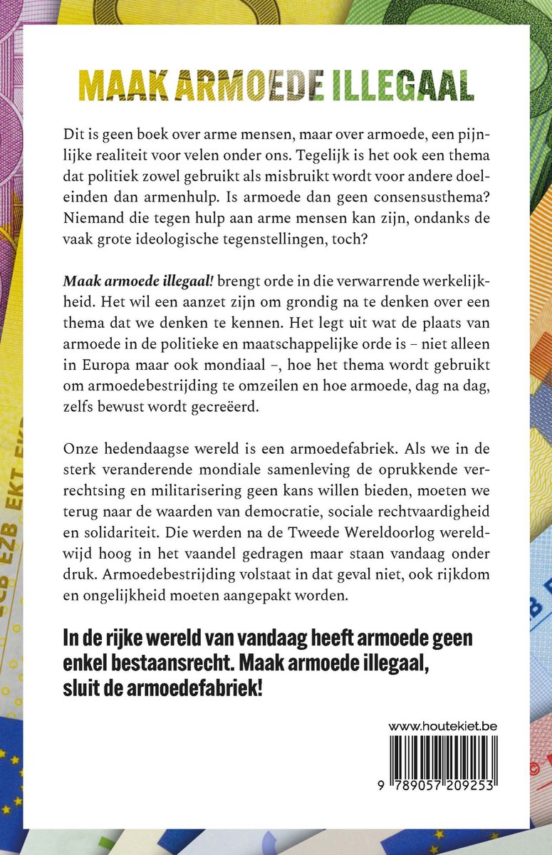 Maak armoede illegaal - back cover