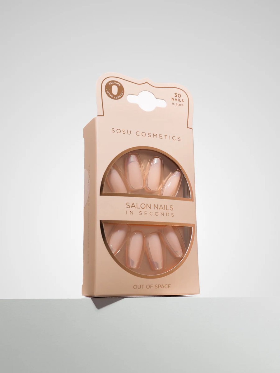 Sosu | Salon Nails Out of Space - 30 stuks - Nepnagels - Vegan