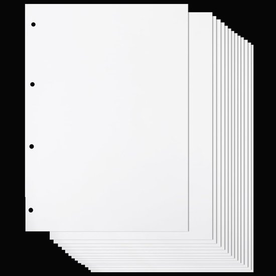 Lot De 135 Feuilles Papier Recharge A5 à Pois 6 Trous - Papier Quadrillé Pour Carnet De Notes, Croquis Et Peinture