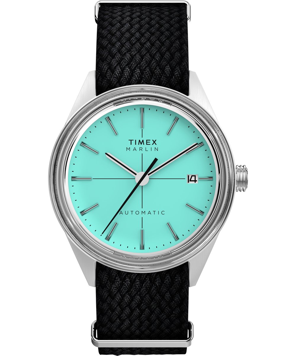 Timex Marlin Jet TW2Y06400 Horloge - Textiel - Zwart - Ø 38 mm