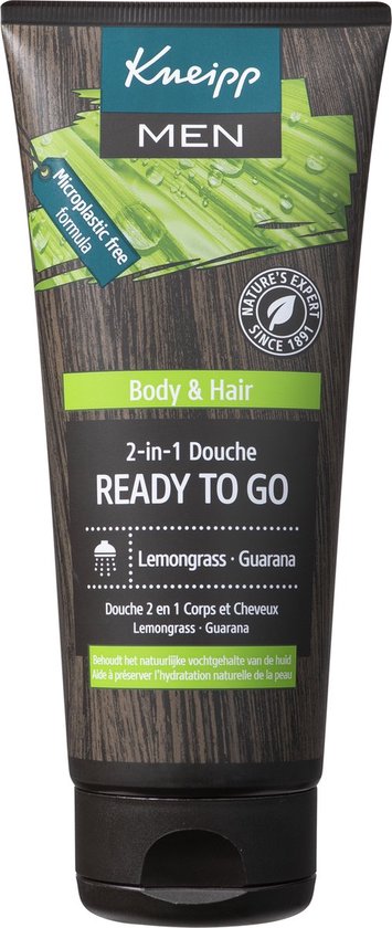 Kneipp MEN 2 in 1 Ready-to-Go Men's Shower Gel for Skin & Hair 75ml