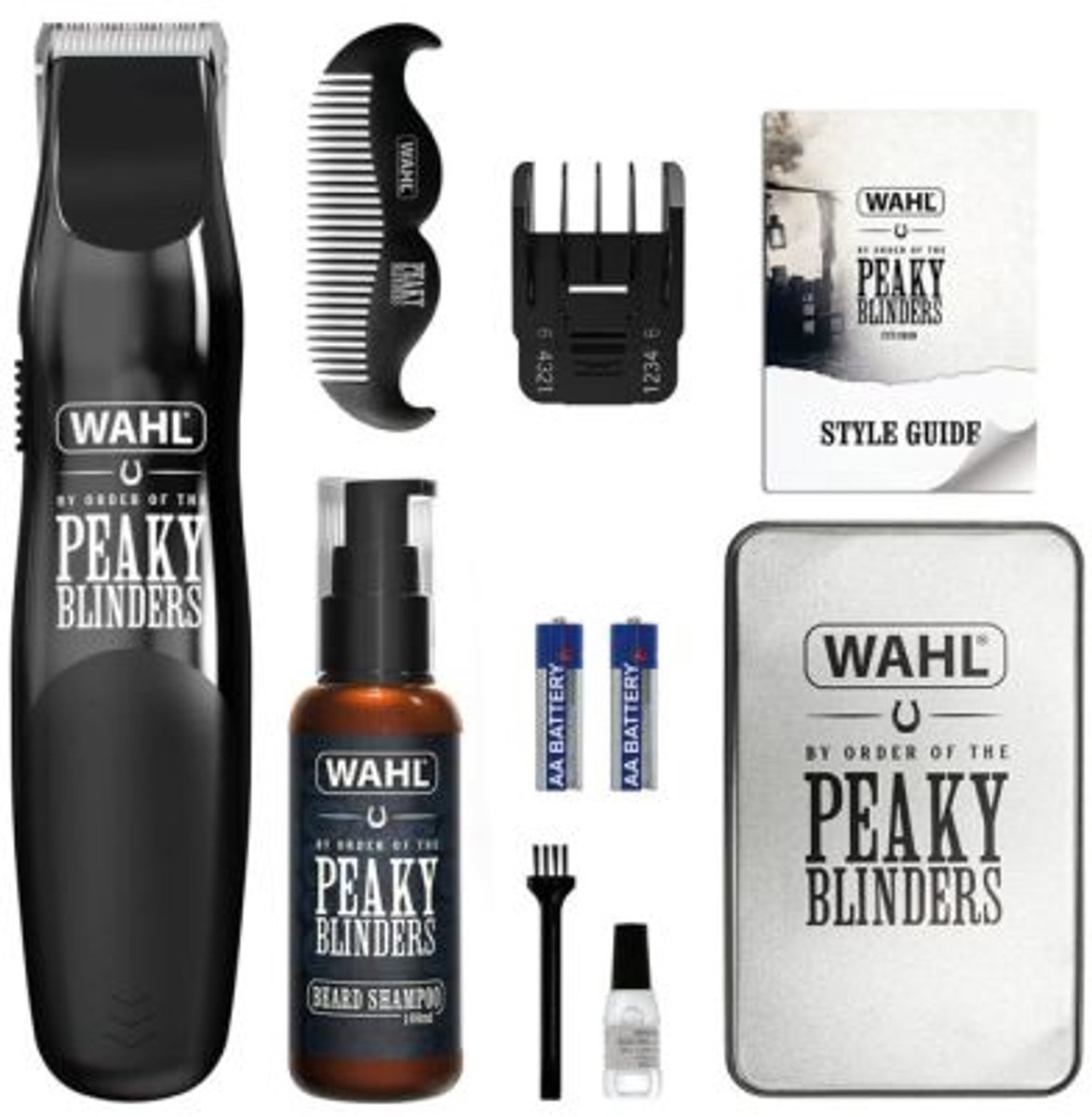 Wahl - Peaky Blinders - 19 delig - Baardtrimmer set - Giftset - Geschenkset - Limited Edition
