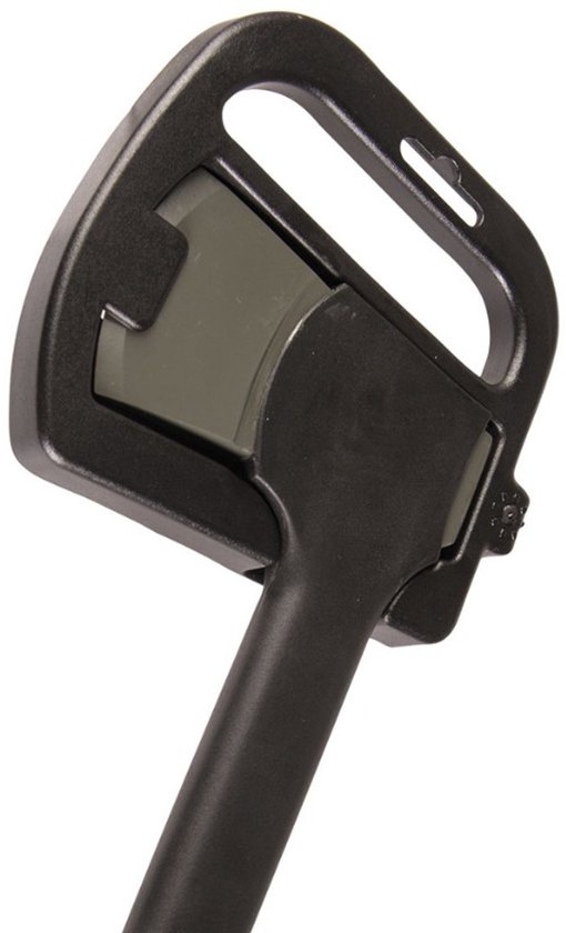 Mil-tec 355 Plus outdoor bijl medium zwart van Merkloos	 — afbeelding 2