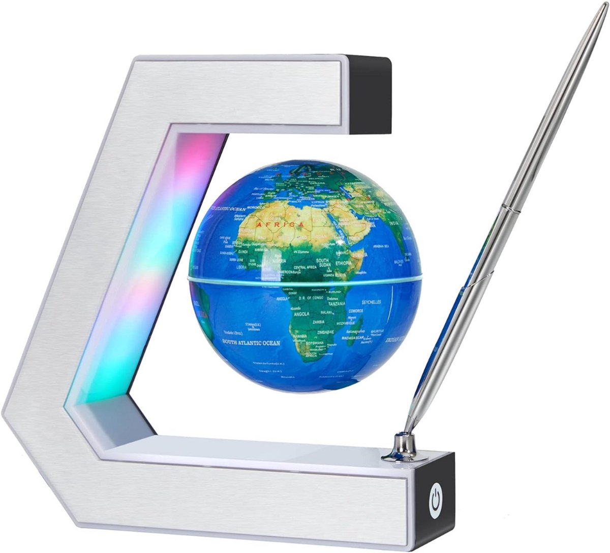 DailySupplies® Wereldbol met Verlichting - Led Lamp Kinderen - Bureaulamp
