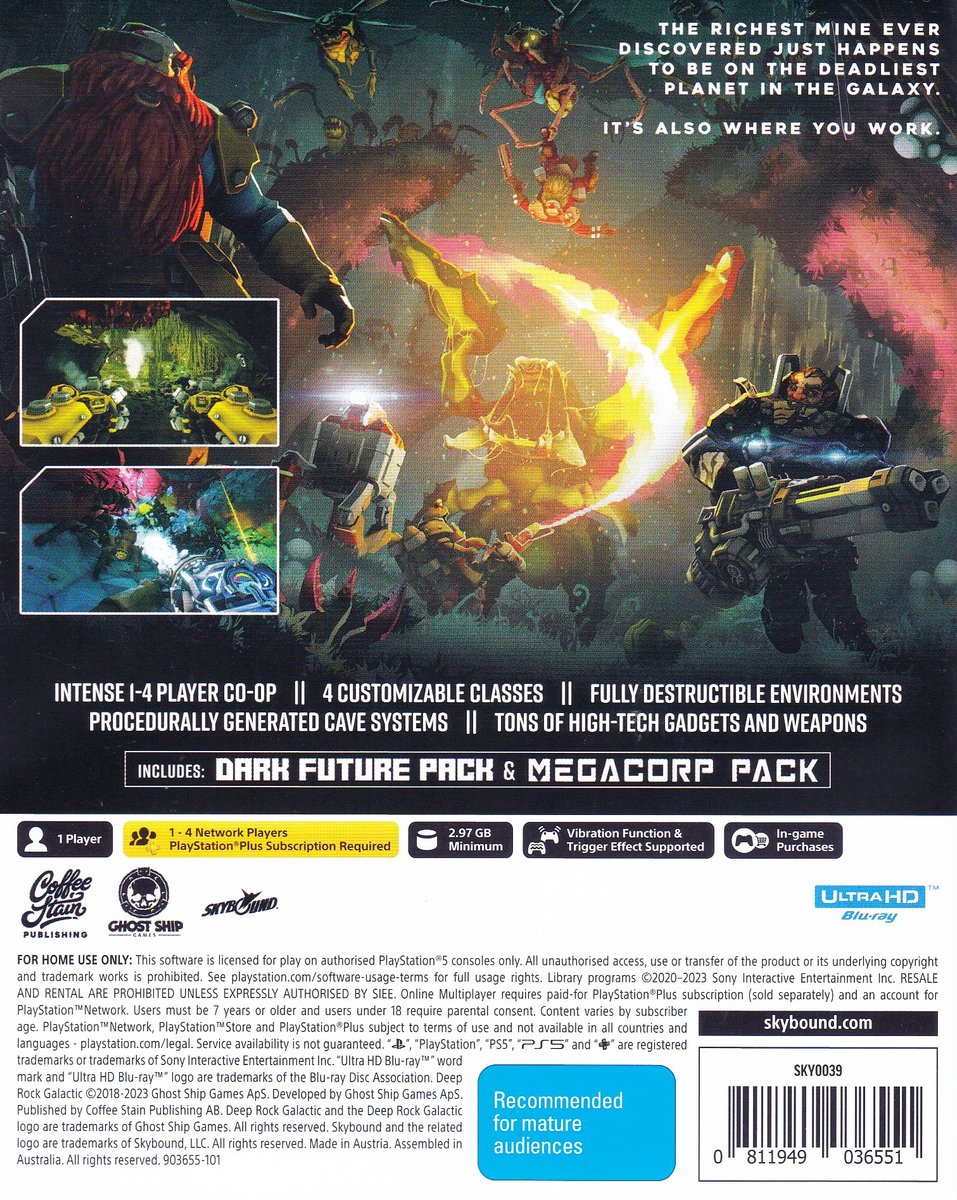 Deep Rock Galactic - Special Edition AU PS5