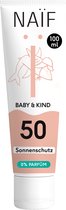 Bol.com Naïf - Minerale Zonnebrand crème - Baby's & Kinderen - 0% parfum - SPF50 - 100ml aanbieding