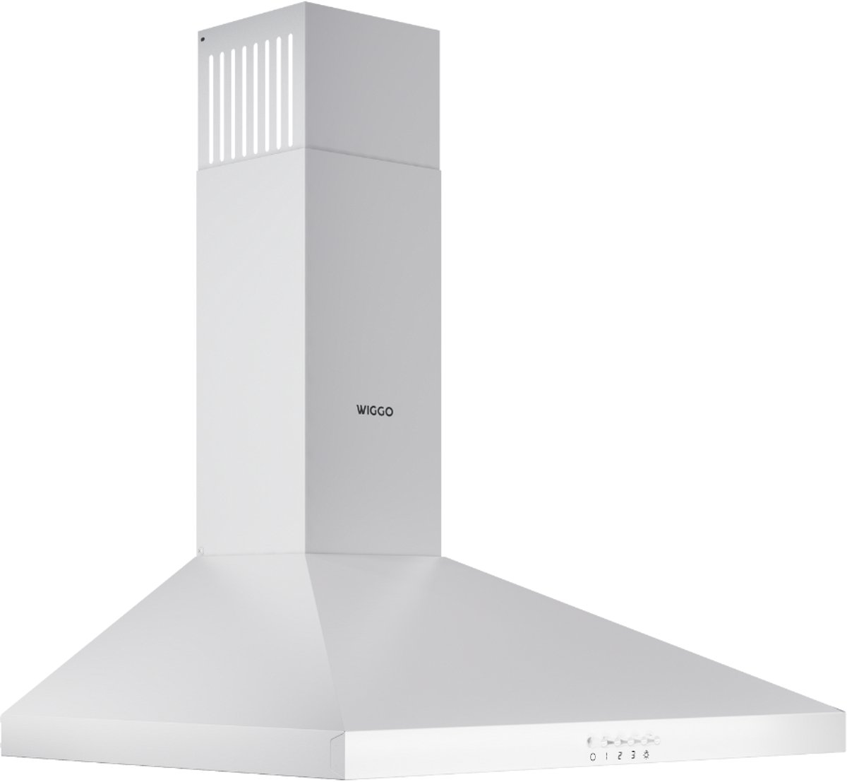 Wiggo WE-D630P(W) - Wandschouw Afzuigkap - 60cm - Wit