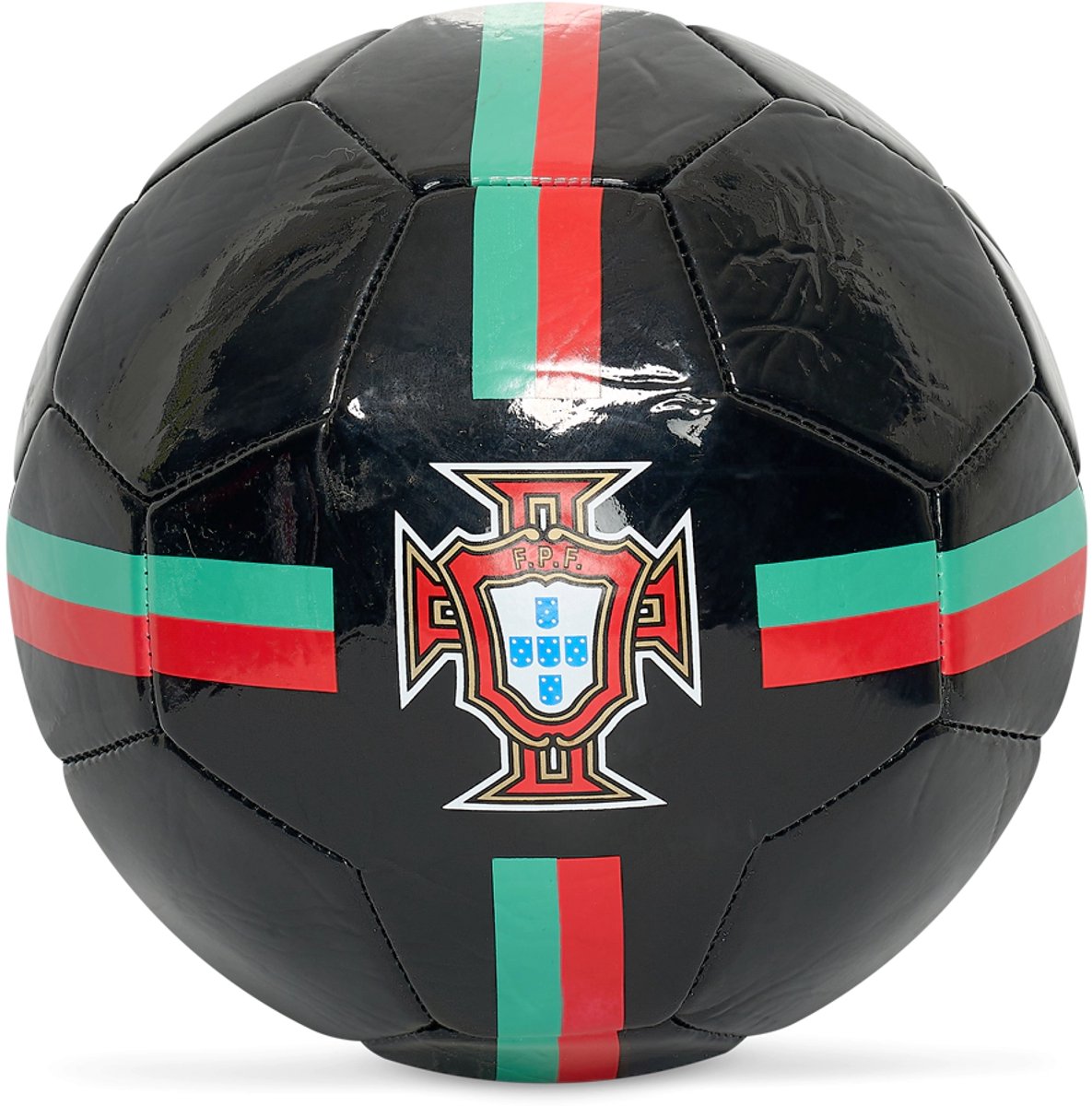 Portugal big logo voetbal zwart