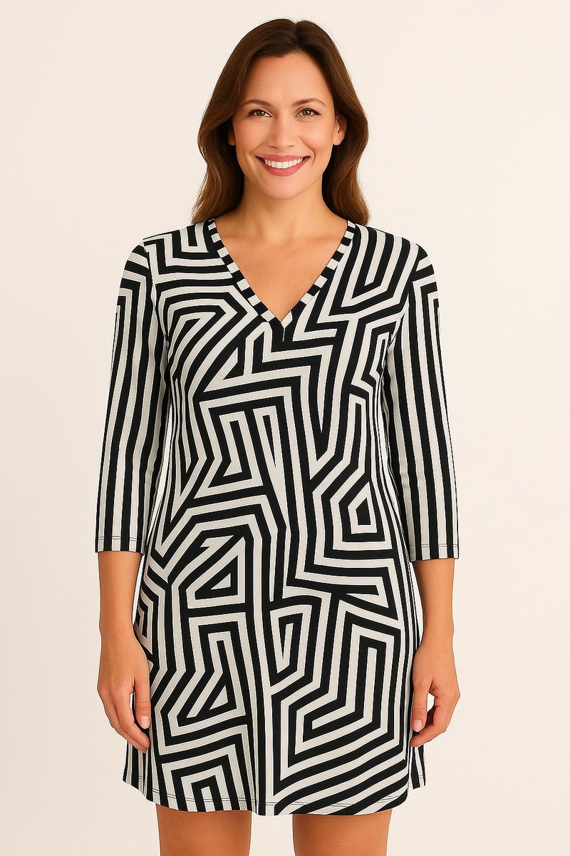 Stella Fiora Tuniek Dames - MAZE - Maat M