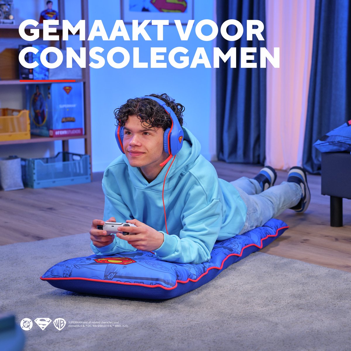 Trust GXT 718SM RAYZEE SUPERMAN - Vloer Gaming Stoel - afbeelding 3