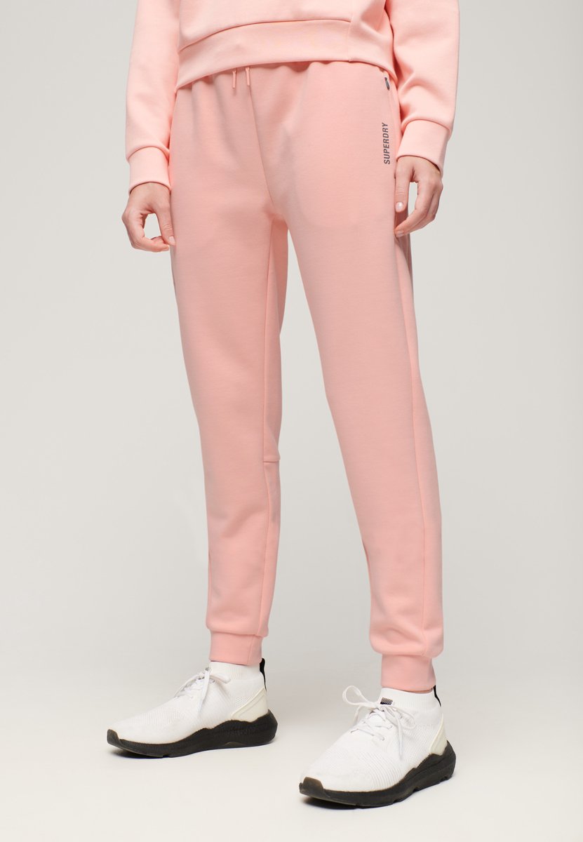 Superdry Sports Tech slimfit joggingbroek Dames Broeken Roze