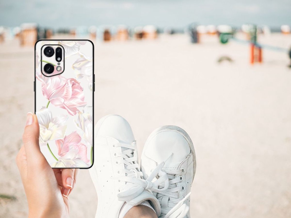 OPPO Find X5 Pro Bloemen Hoesje Lovely Flowers