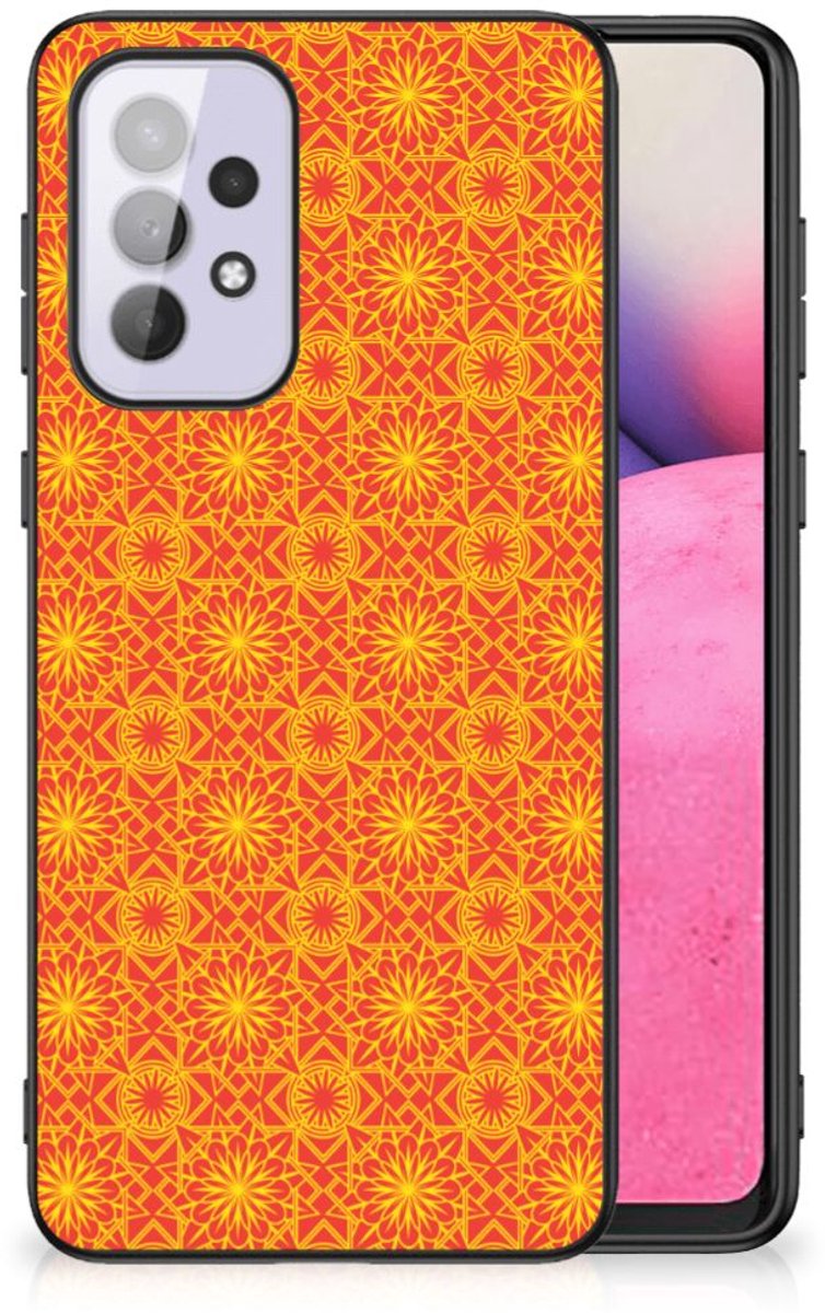 Samsung Galaxy A33 5G Back Case Batik Oranje