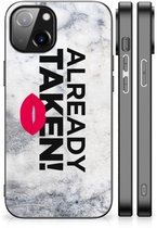 Apple iPhone 13 | iPhone 14 Telefoon Hoesje met tekst Already Taken White