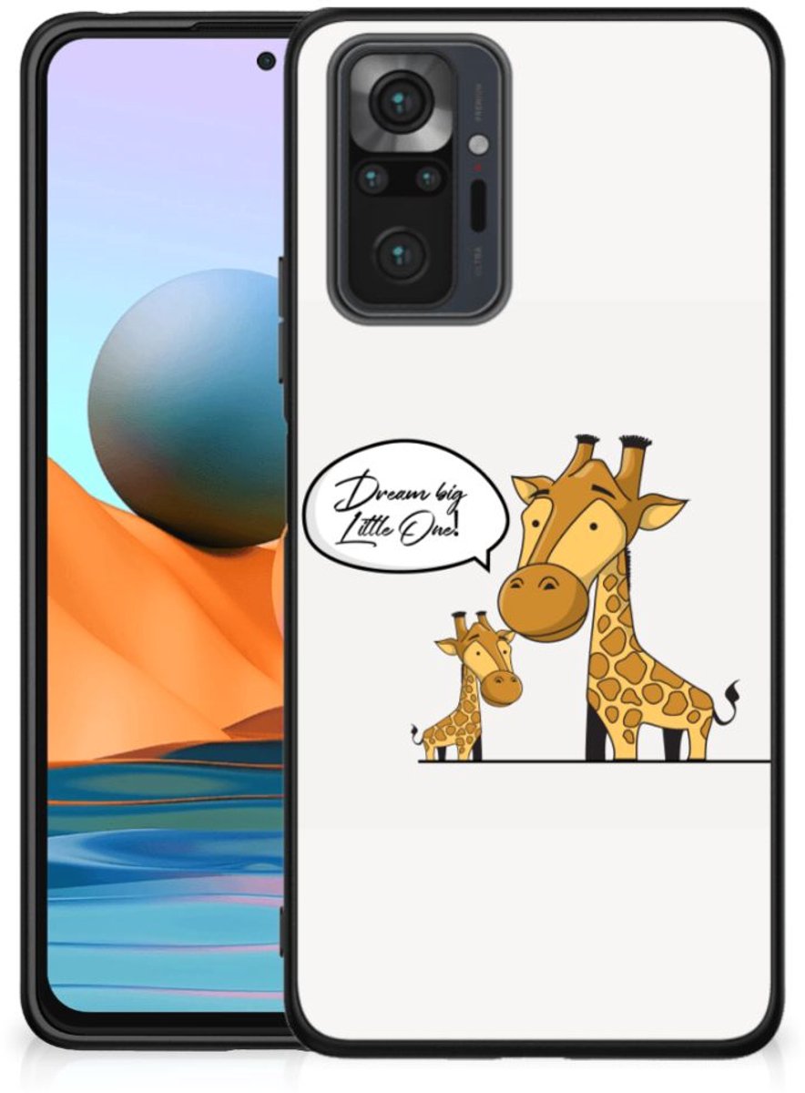 Xiaomi Redmi Note 10 Pro Hoesje Giraffe
