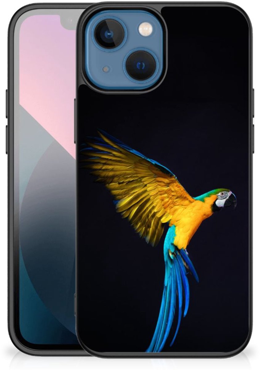 Apple iPhone 13 mini Dierenprint Telefoonhoesje Papegaai