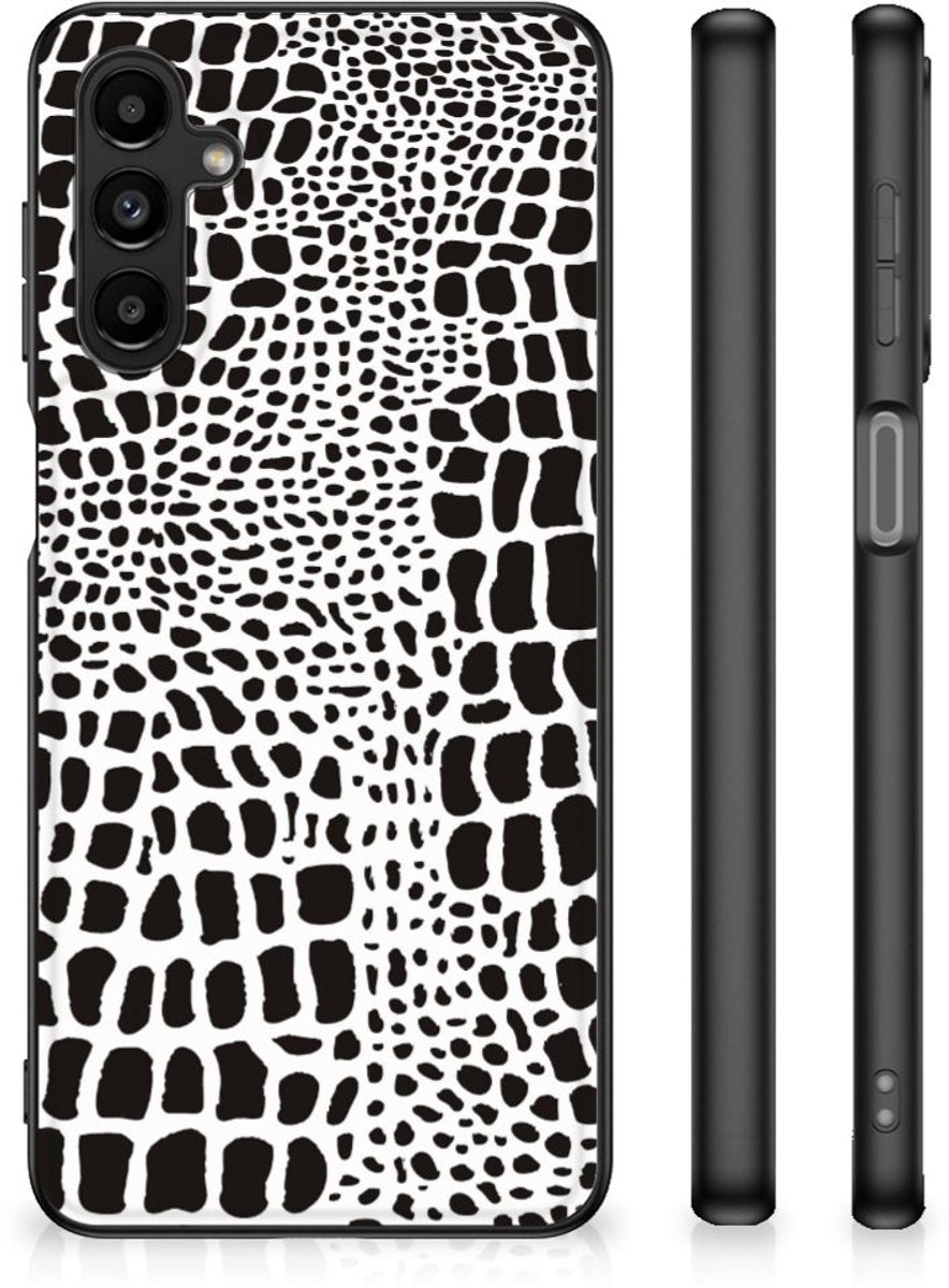 Samsung Galaxy A14 5G Dierenprint Telefoonhoesje Slangenprint