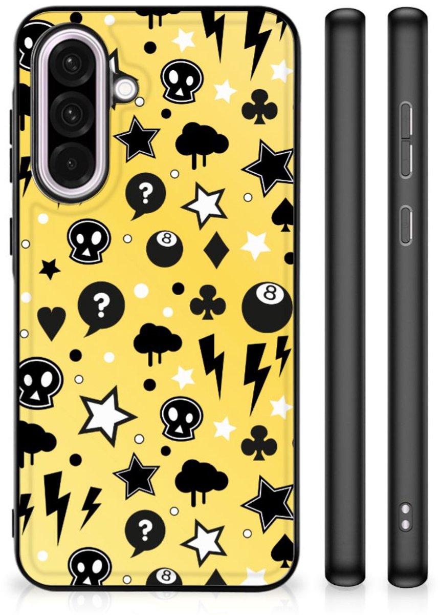 Telefoonhoesje Samsung Galaxy A56 Punk Geel