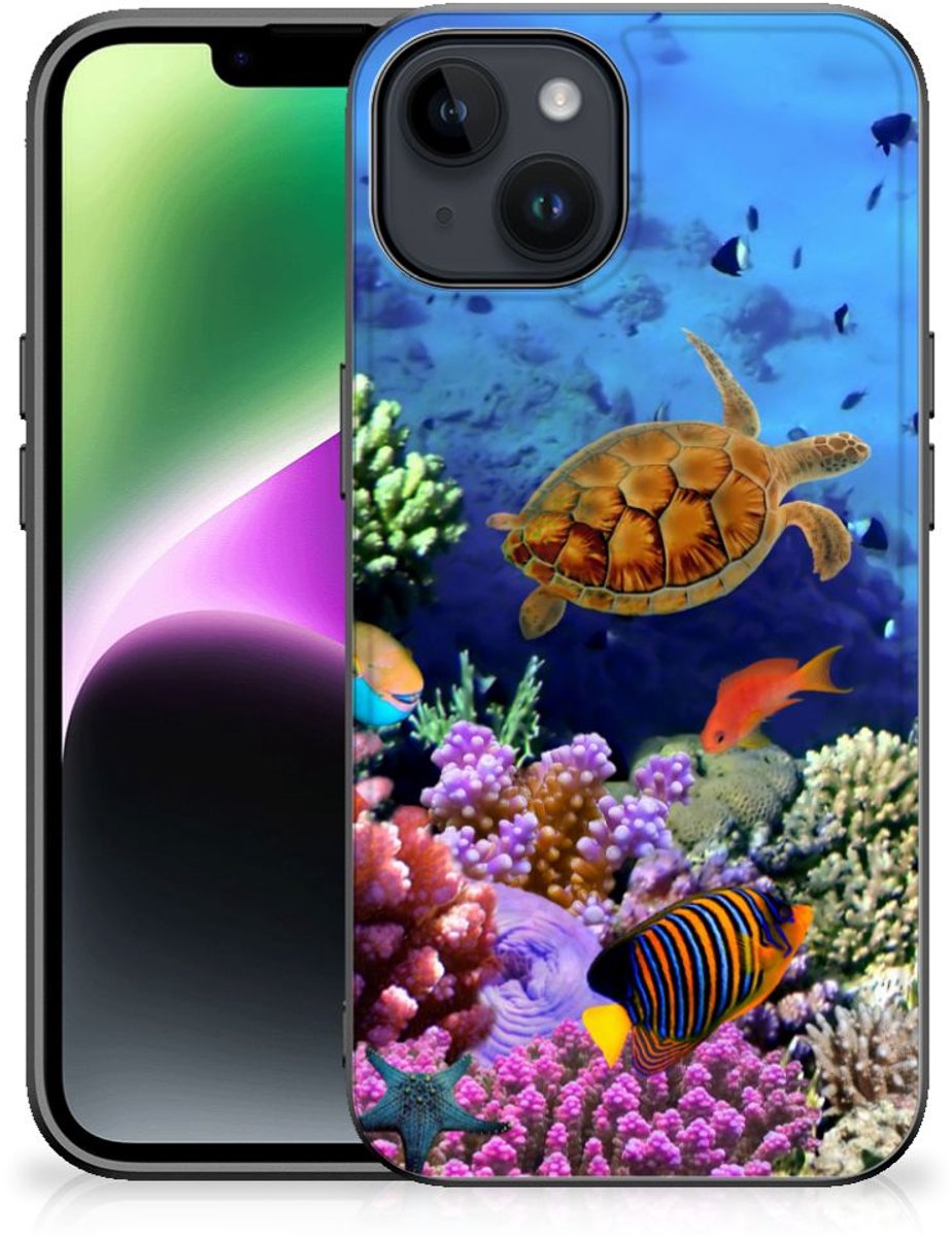 iPhone 15 Dierenprint Telefoonhoesje Vissen