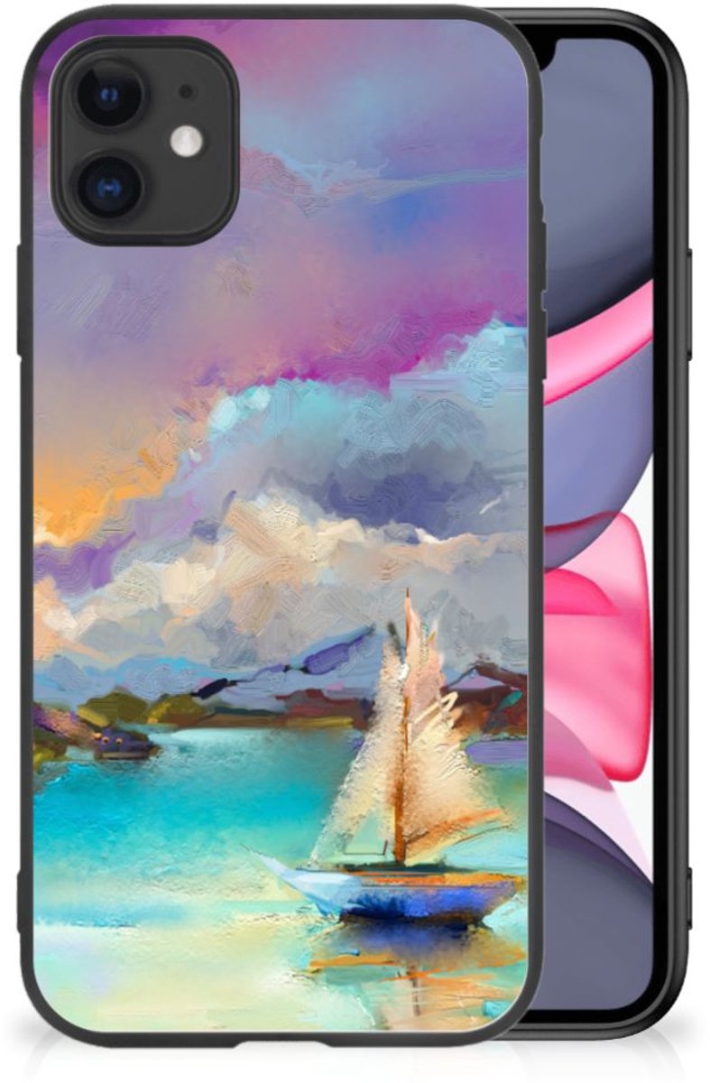 Kleurrijke Telefoonhoesje iPhone 11 Boat