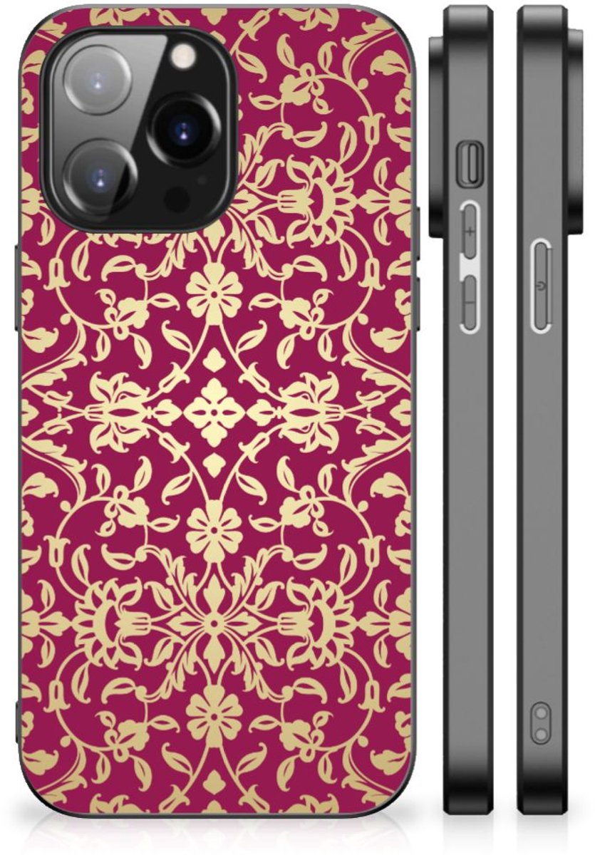 Back Cover iPhone 14 Pro Max Barok Pink
