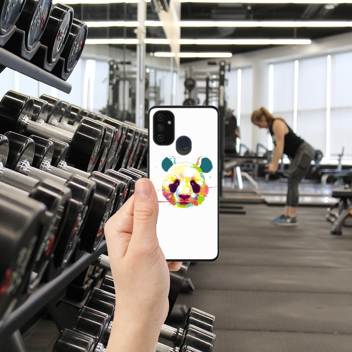 OnePlus Nord N100 Hoesje Panda Color