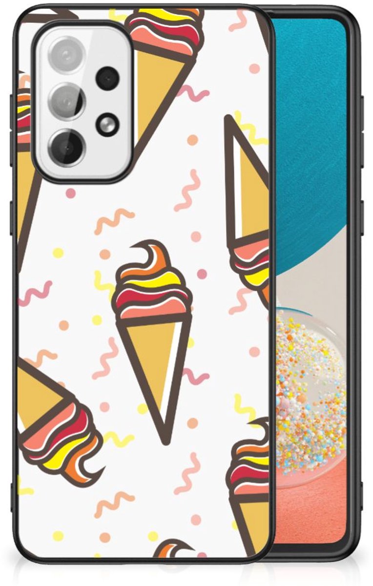 Samsung Galaxy A73 Back Cover Hoesje Icecream