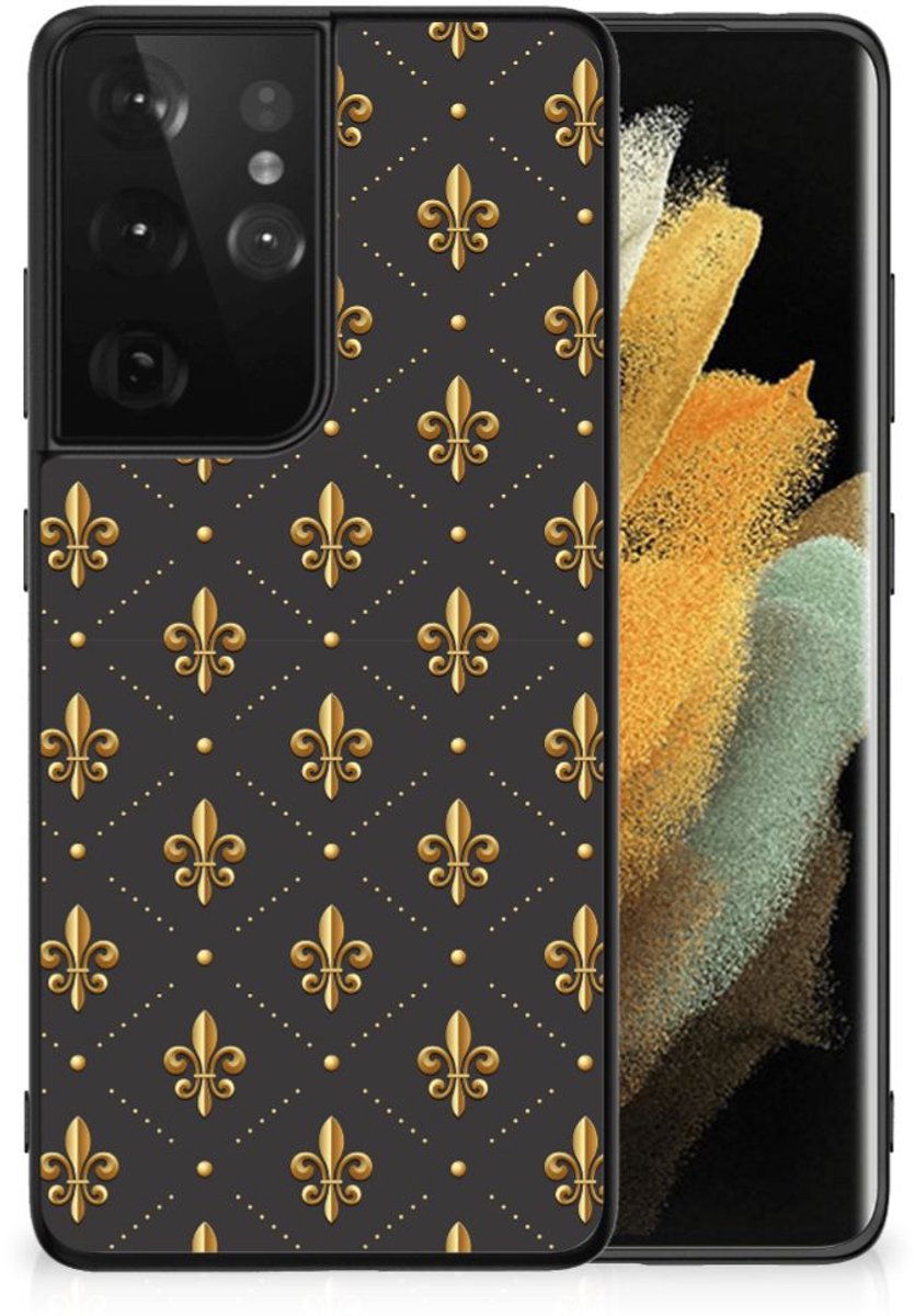 Samsung Galaxy S21 Ultra Back Case Franse Lelie