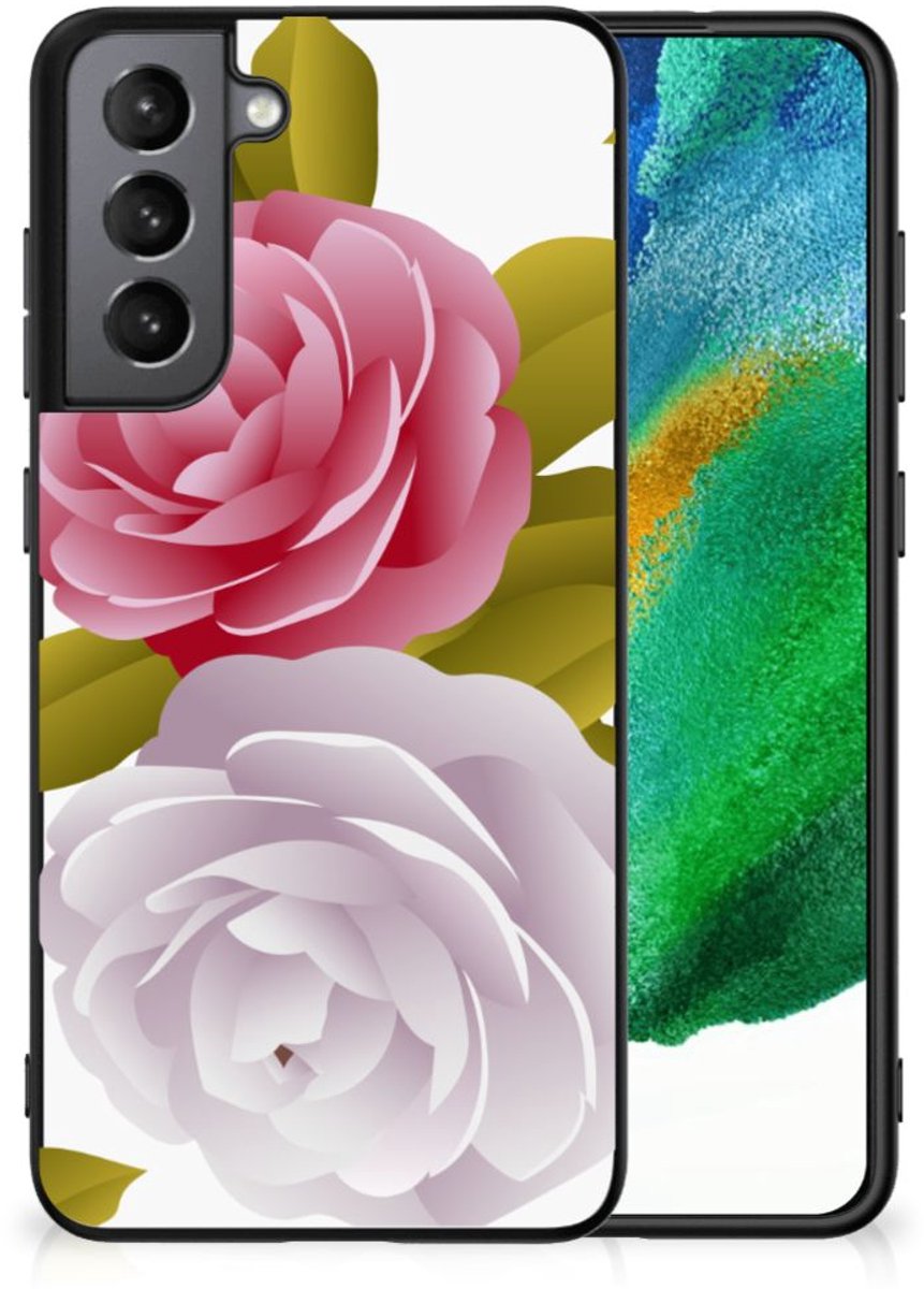 Samsung Galaxy S21FE Bloemen Hoesje Roses