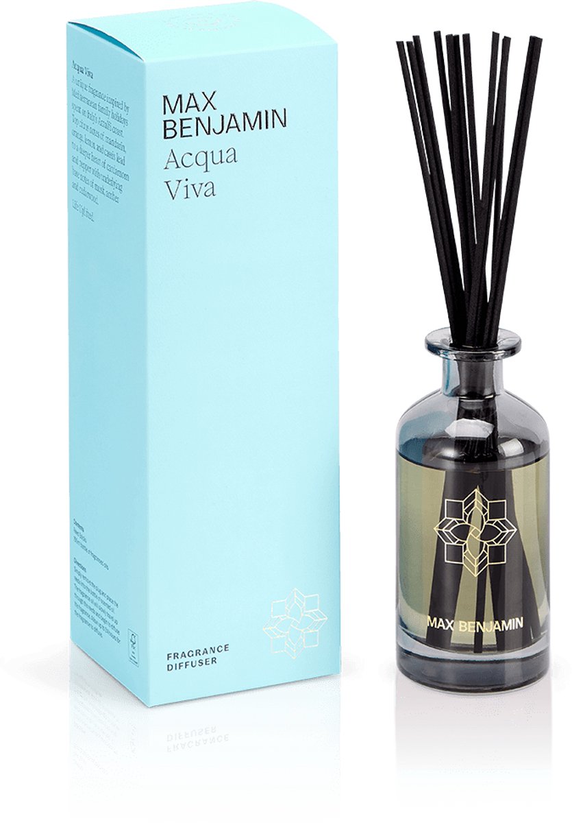 Max Benjamin Geurstokjes 150ml - Acqua Viva